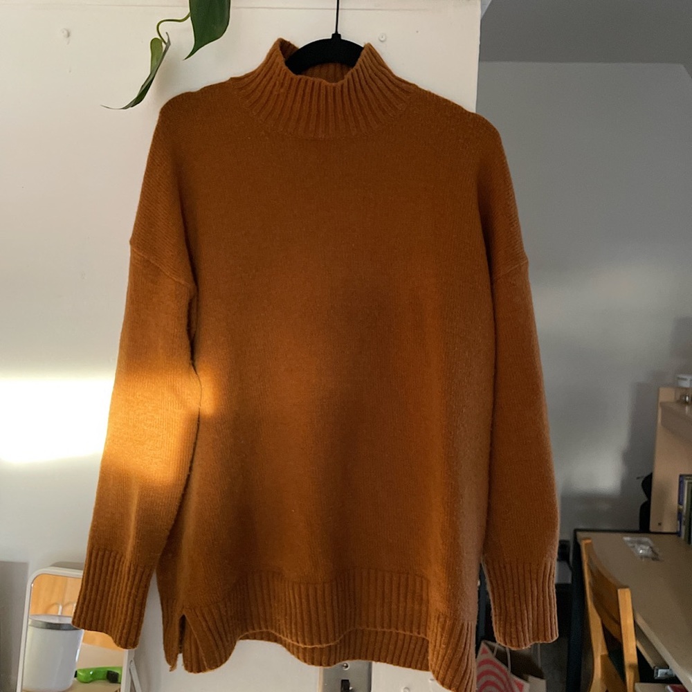 mustard sweater